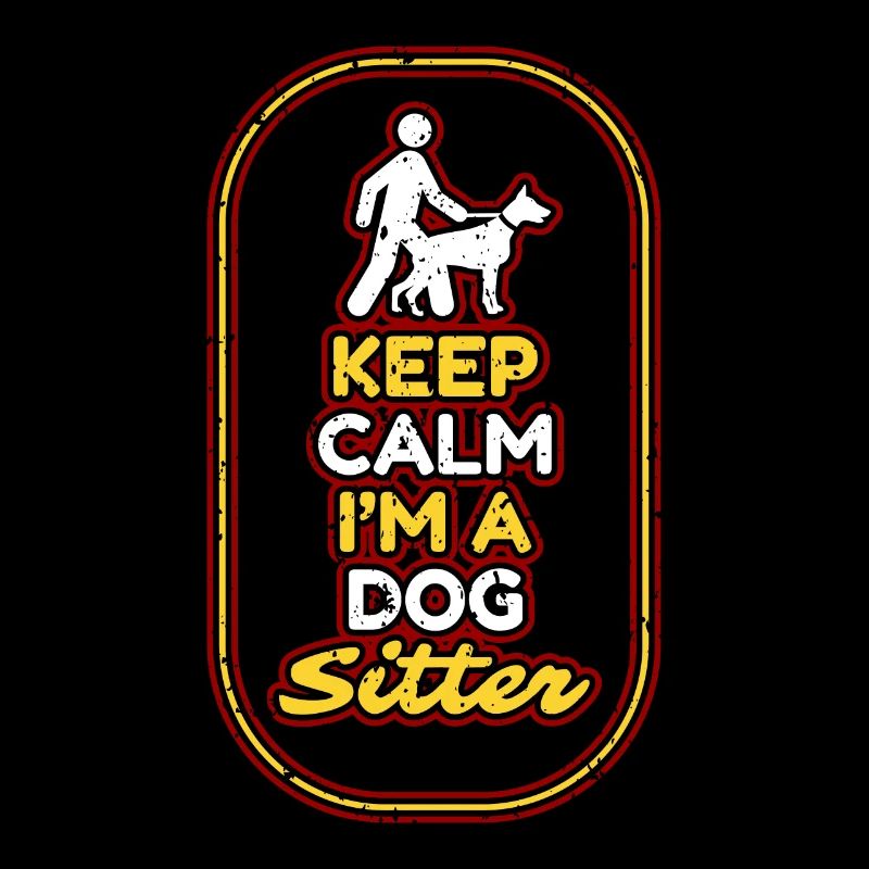 Keep Calm I Am A Dog Sitter Shirt Gift