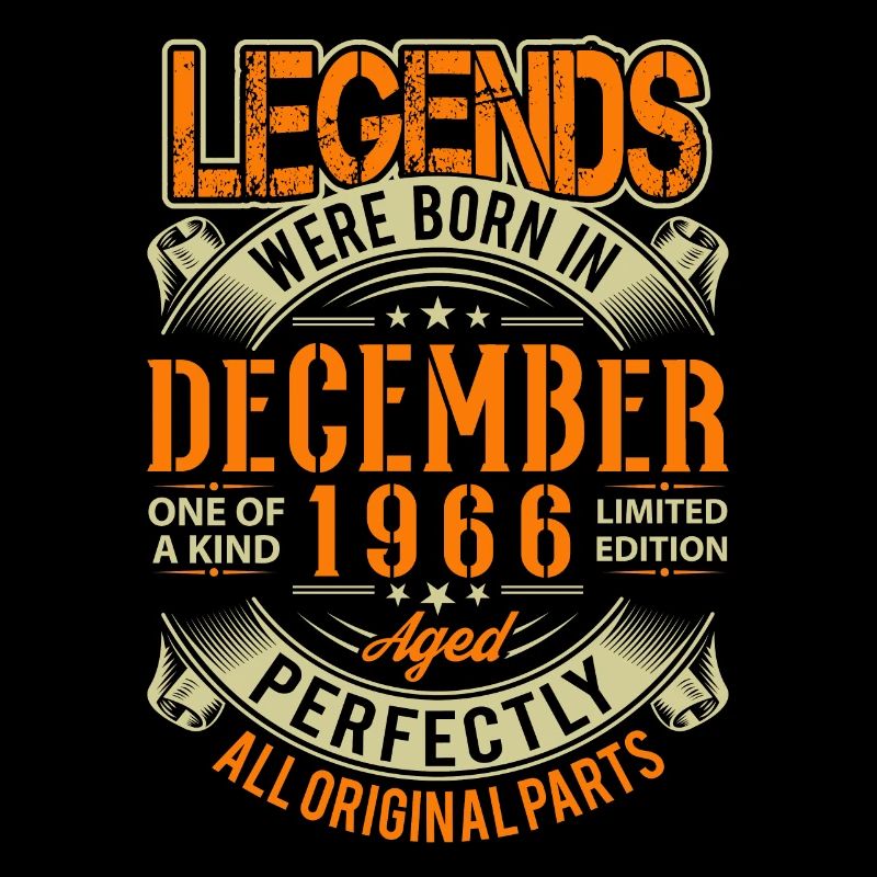 1966 December Birthday Legend