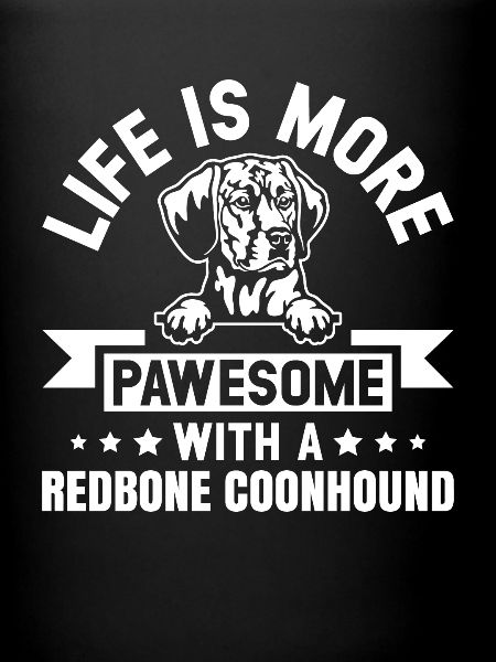Redbone Coonhound Chien Cadeau