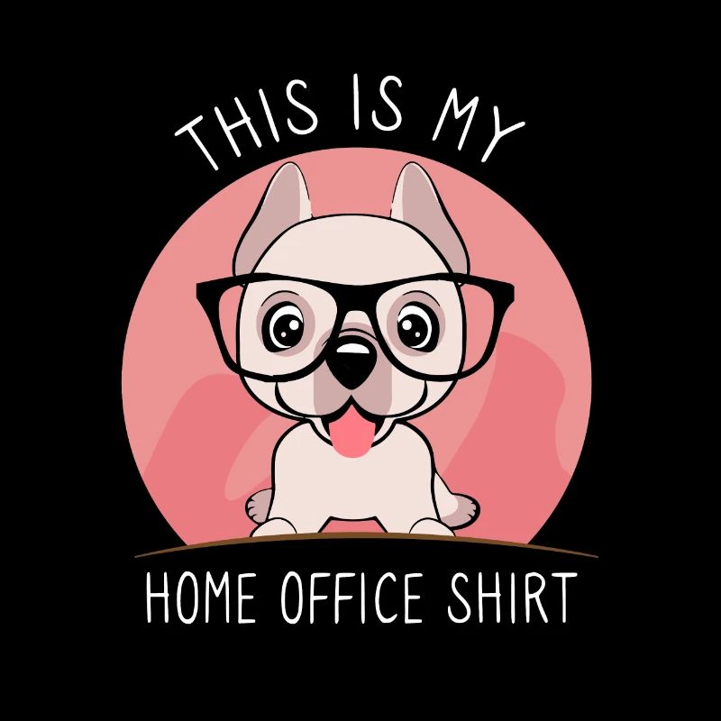 This is my home office dog
