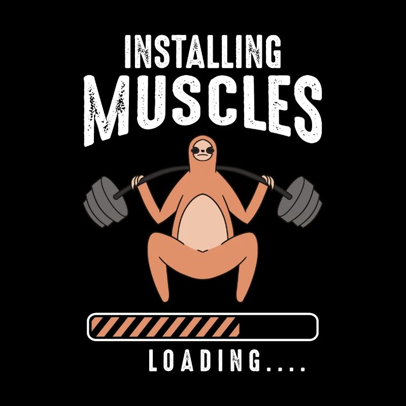 Installing Muscles Loading Fitness Workout