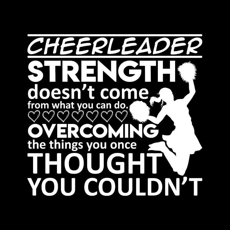 Cheerleader Shirt Spruch Geschenk