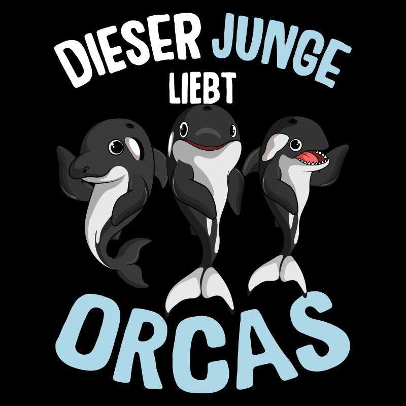 Orca Junge Wal Schwertwal Killerwal Kinder