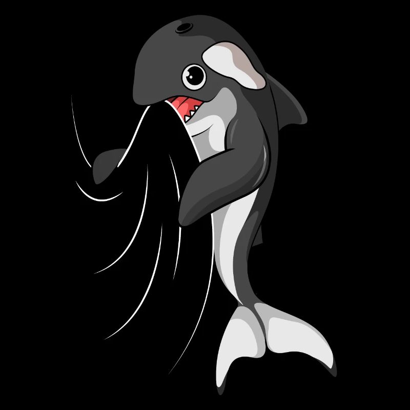 Orca Wal Schwertwal Killerwal Kinder Jungen