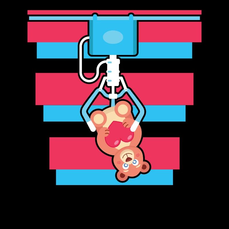 Cute Claw Machine Teddy Bear