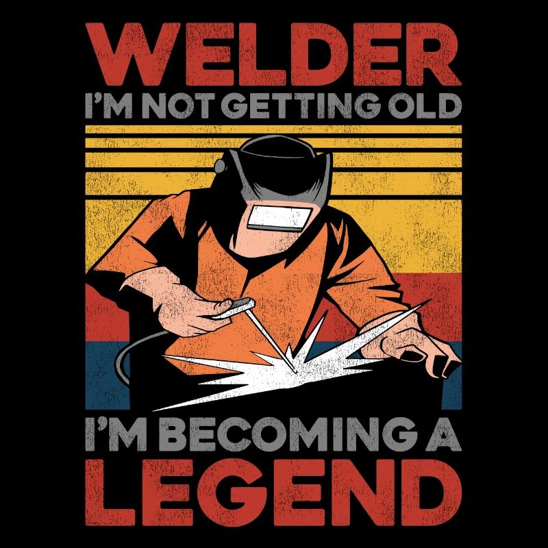 Welder Welding Vintage Retro