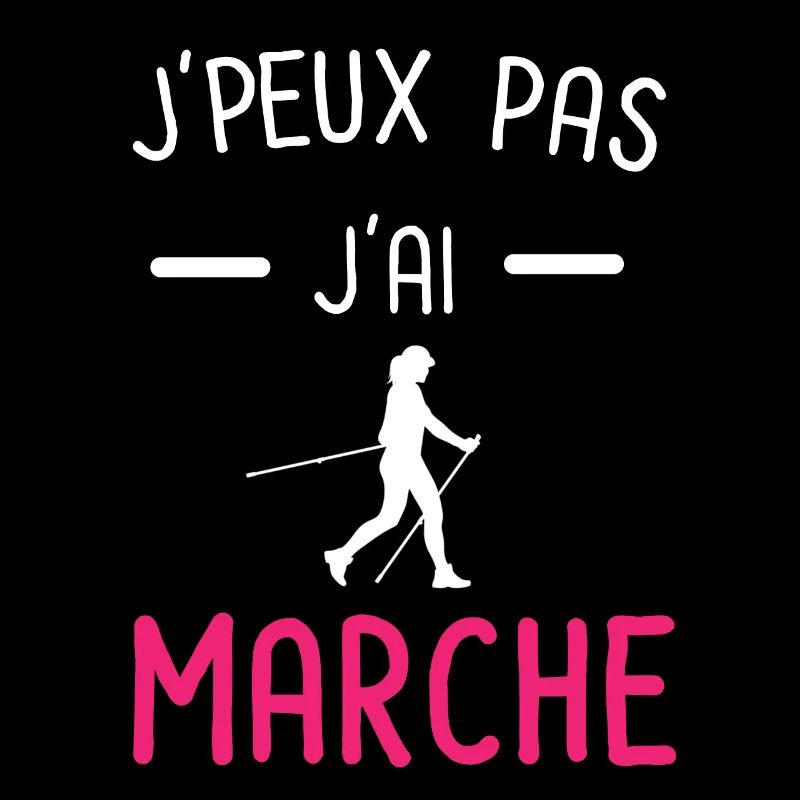 je peux pas j'ai marche rose