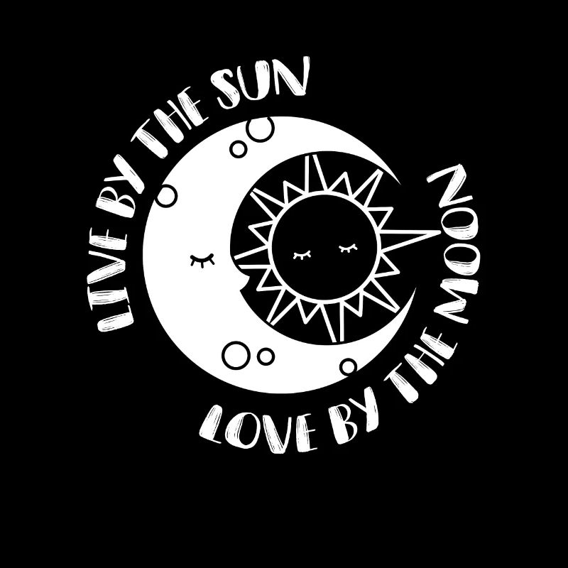 Moon Love Sun Moon Phase Sleeping Sun Mondph