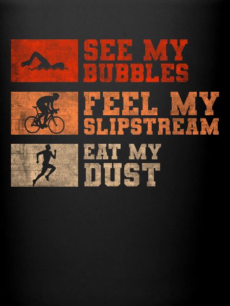 Funny triathlon saying