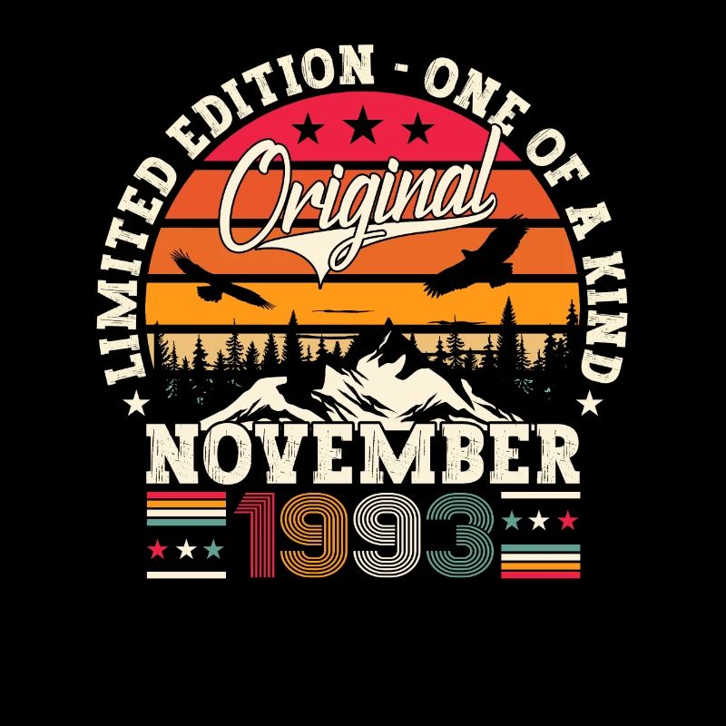 Original November 1993 29th Birthday Gift