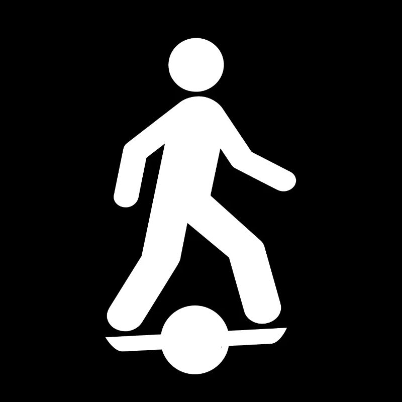 Strichmännchen Onewheel Shirt Geschenk
