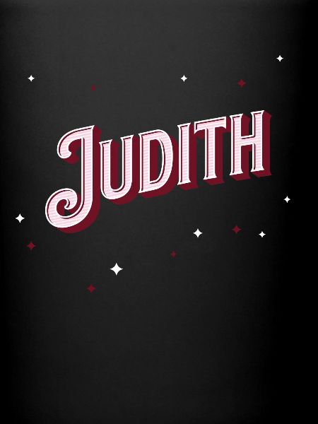 Personalized Judith name