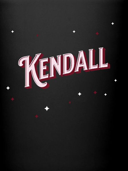 Kendall name personalized