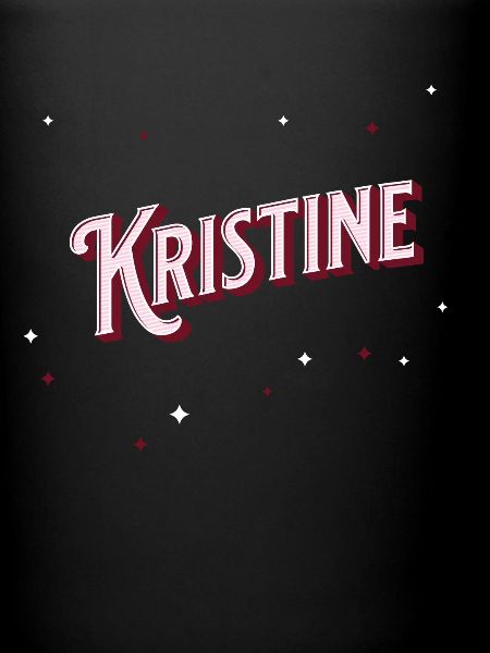 Kristine name personalized