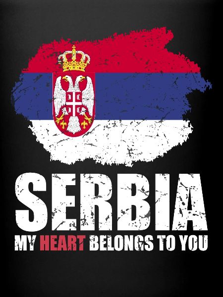 Drapeau de la Serbie