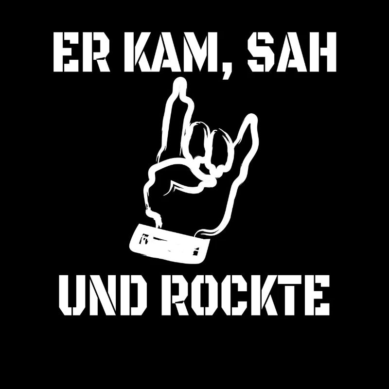 Er kam, sah und rockte