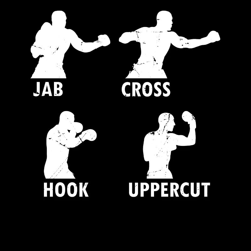 Boxe Arts Martiaux Boxe Jab Cross Hook Uppercut