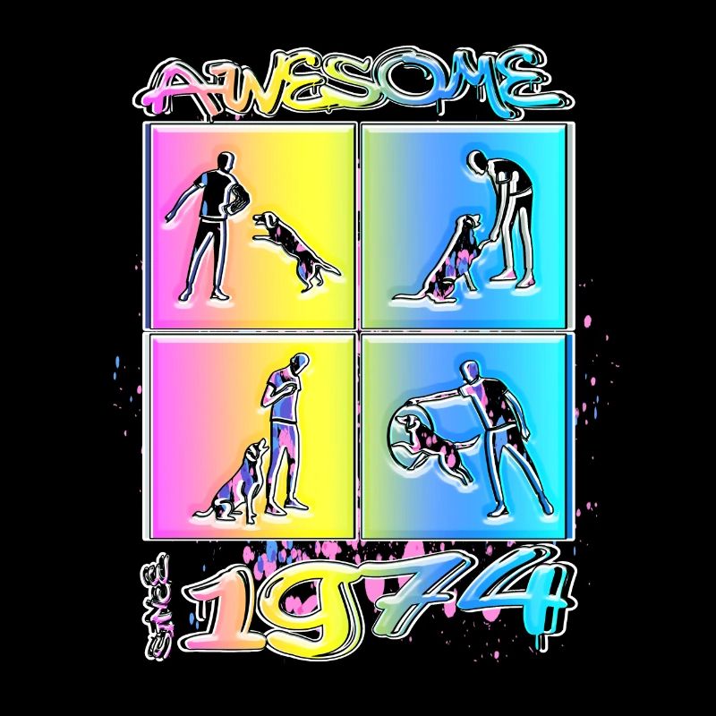 Awesome since 1974. Agility, Hundetraining