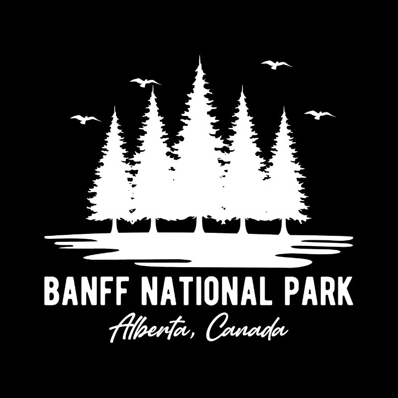 Canada National Park Banff Alberta Souvenir Hiking