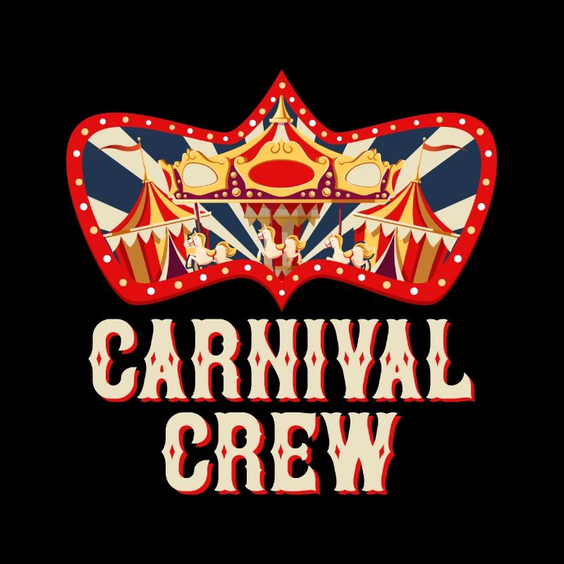 Carnival Crew Circus Birthday Outfit Celebration Karne