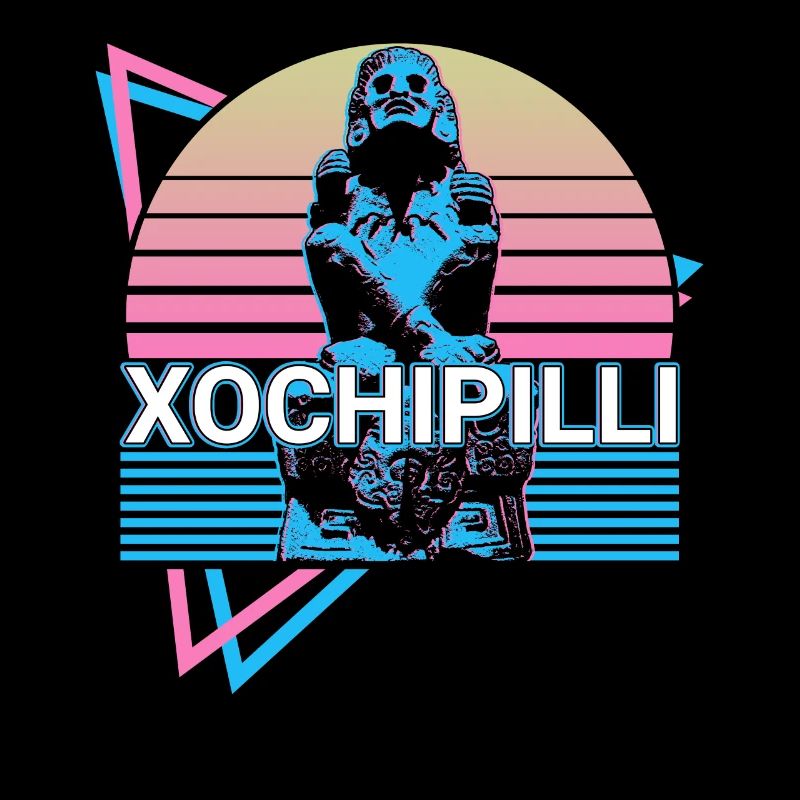 Xochipilli Aztec God Rétro