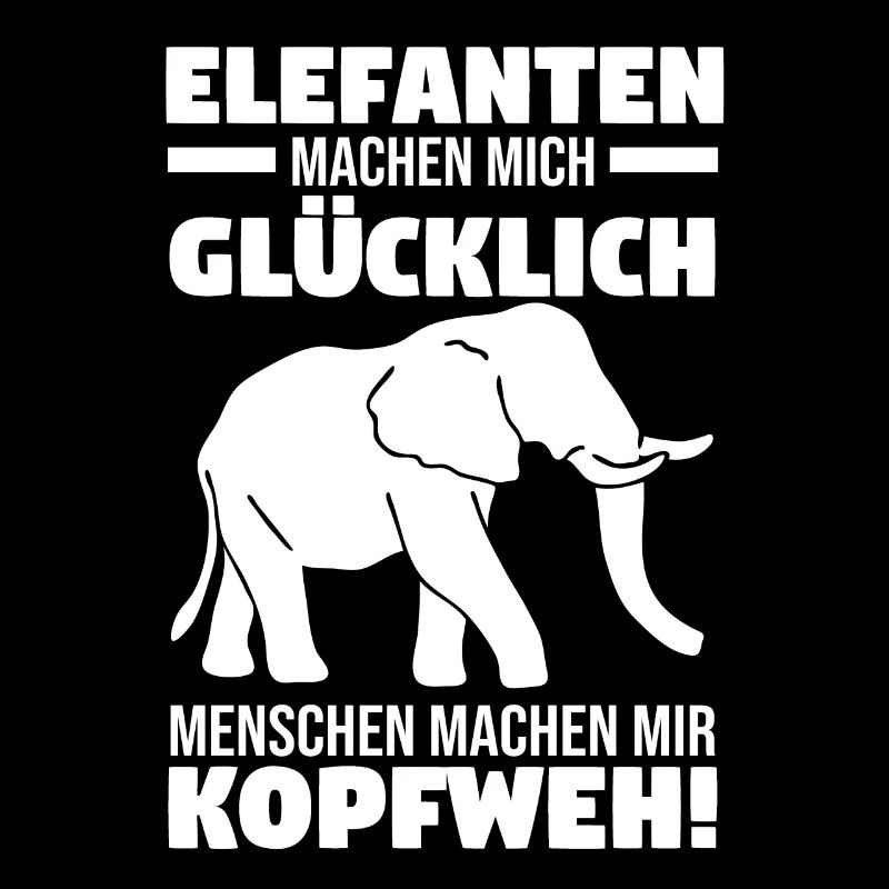 Dickhäuter Rüsseltier Elefant