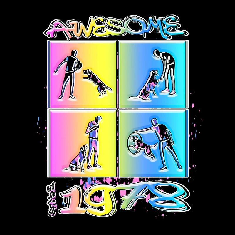 Awesome since 1978. Agility, Hundetraining