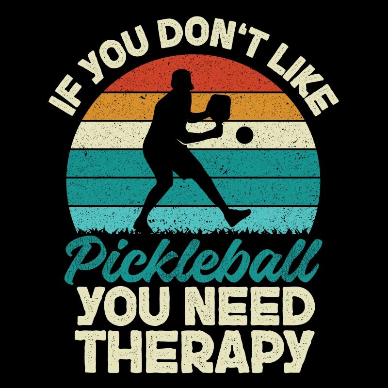 Pickleball Retro Vintage Si vous