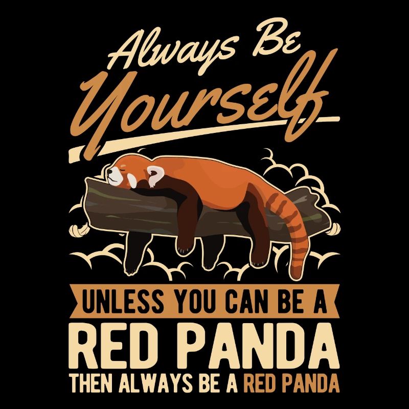 Red Panda Cadeau Panda Rouge