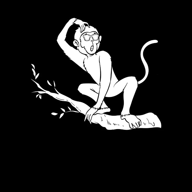 Chimpanzee Monkey Orangutan Monkey - Funny Monkey