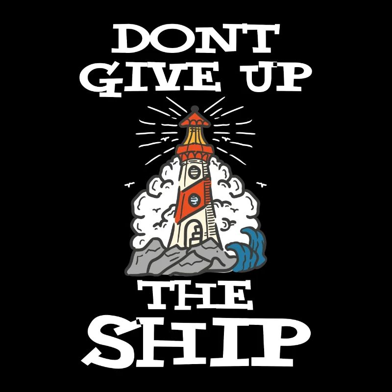 Le phare n’abandonne pas le navire d’ancrage Ocean Capitä