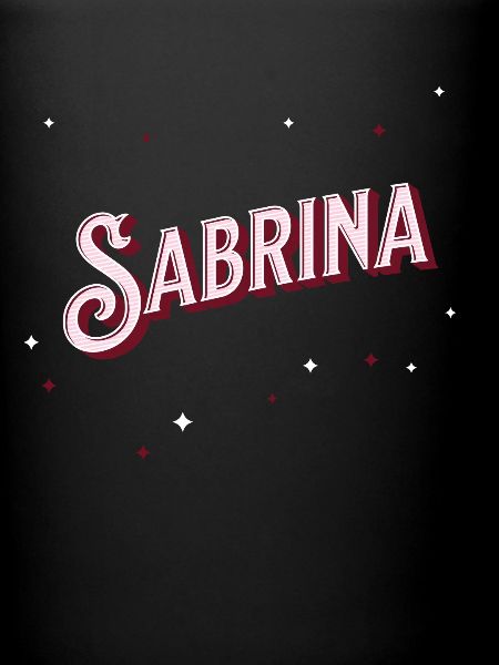 Sabrina's name personalized