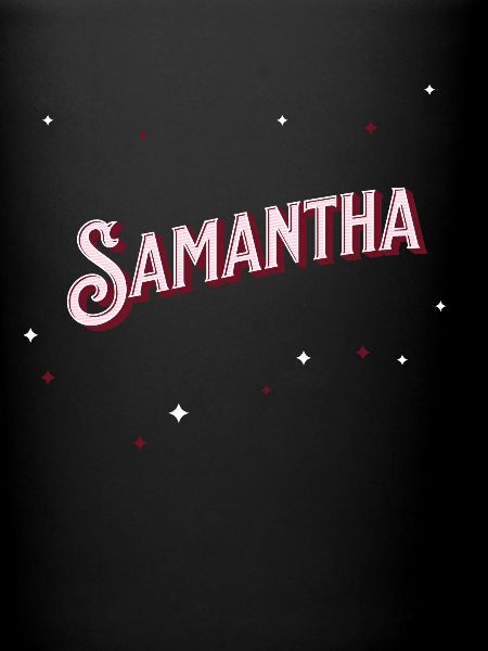 Samantha's name personalized