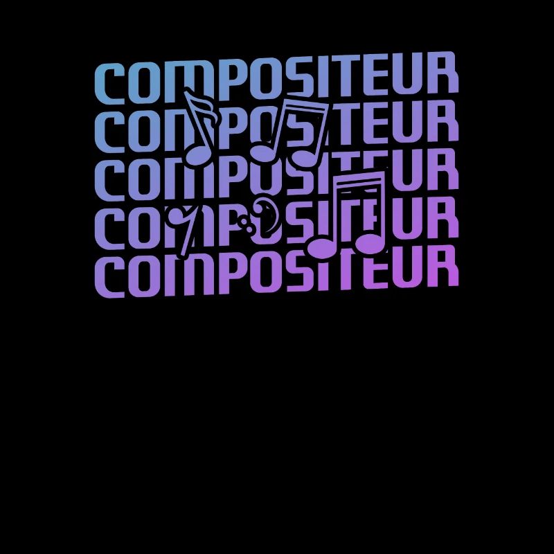 Retro Compositeur Composition Musicale