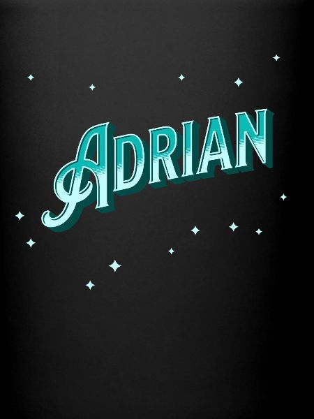 Adrian name personalized
