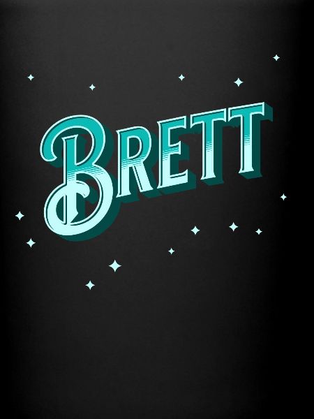 Brett name personalized