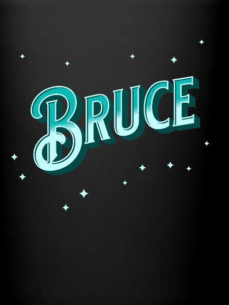 Bruce name personalized
