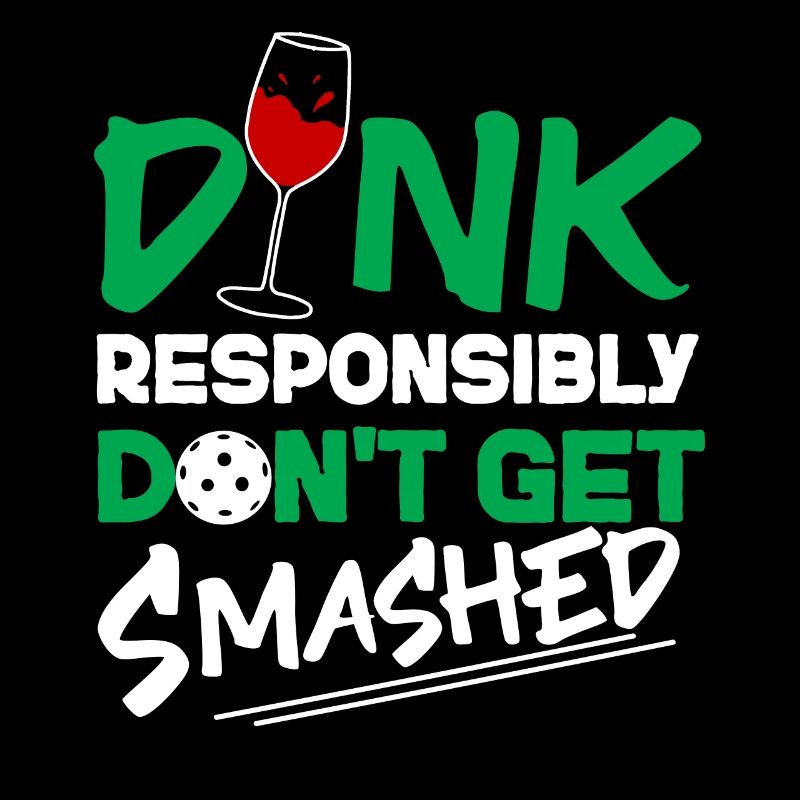 Pickleball Pun Wine Dink