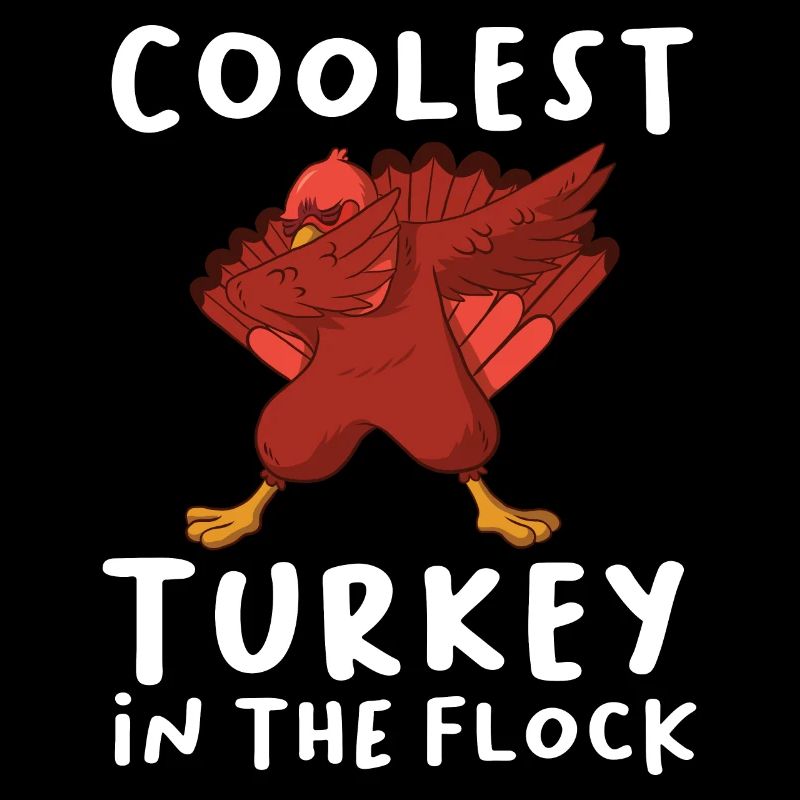 La dinde la plus cool dans le troupeau Garçons tout-petits Thanksgiv