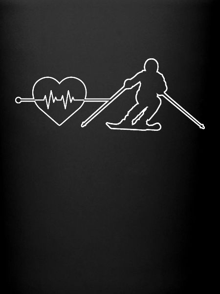 Rythme cardiaque de ski