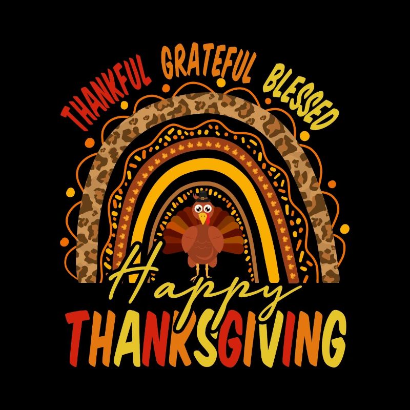 Dankbar dankbar dankbar gesegnete Thanksgiving-Geschenke