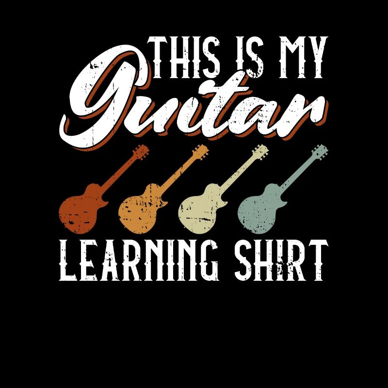 This Is My Guitar Learning Shirt - E-Gitarre