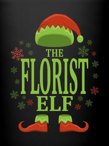 Fleuriste Elfe de Noël