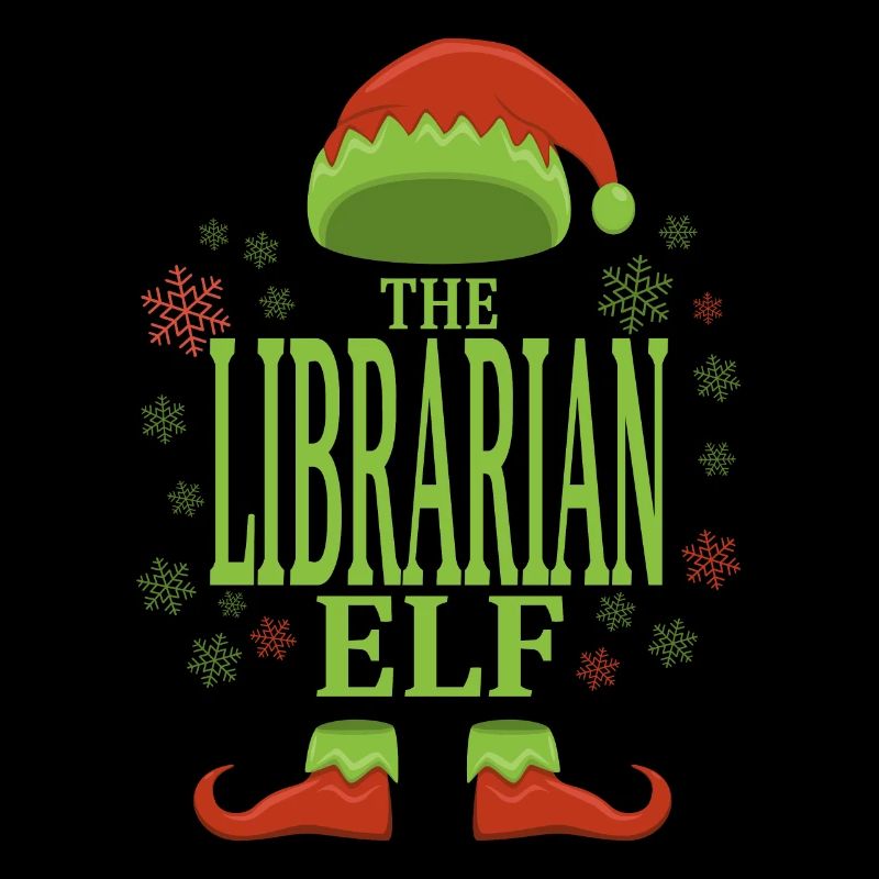 Bibliothécaire lutin de Noël