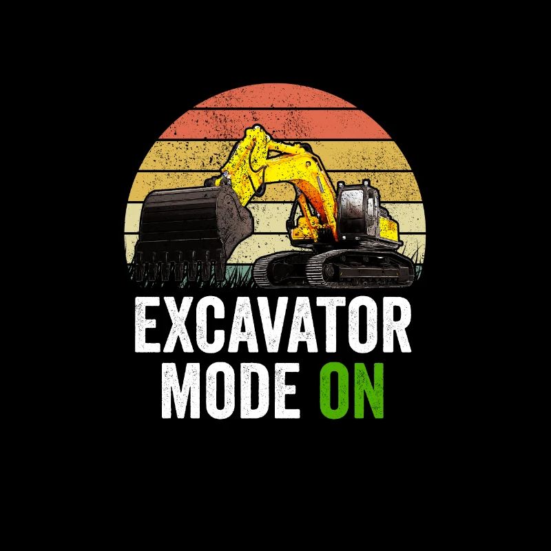 Excavator Excavator Excavator Construction Site Road Construction