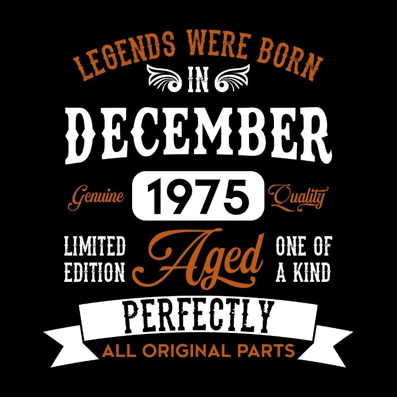 Born December 1975 Birthday gift