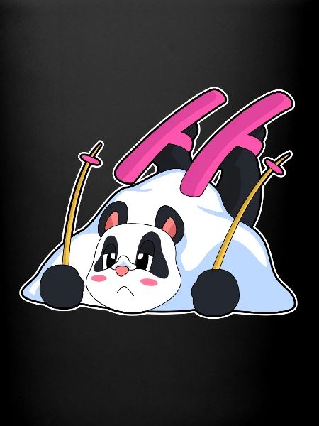 Panda Skier Ski