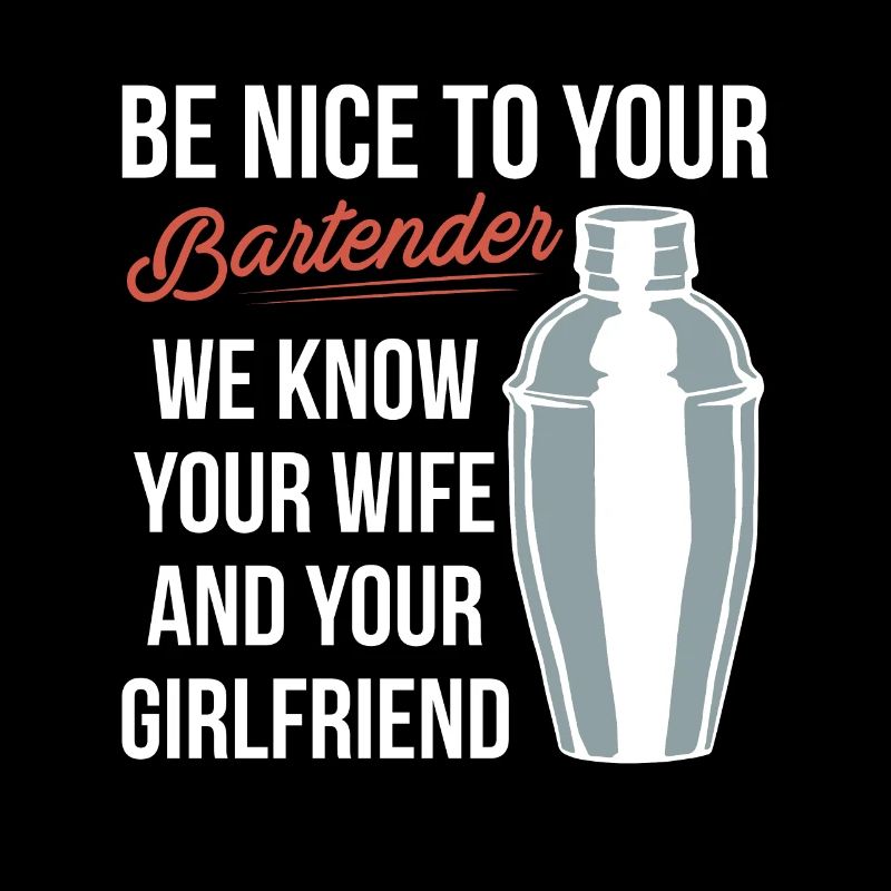 Be Nice To You Bartender Shirt Gift Bartender