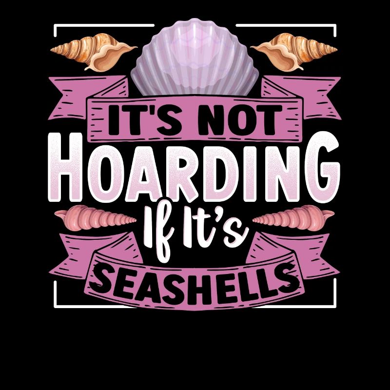Seashell Collecting Design for an Shell Hunter