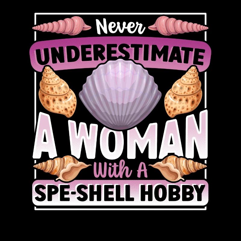 Seashell Collecting Design for an Shell Hunter